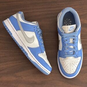 Nike Dunk Low Womens 7.5 Royal Pulse Classic Retro Leather Sneakers DD1873-402